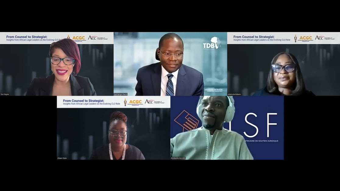 Tori Payne, David Bamlango,
Abidemi Ademola, Ozim Ifeoma Ibeziako, and Olivier Pognon.