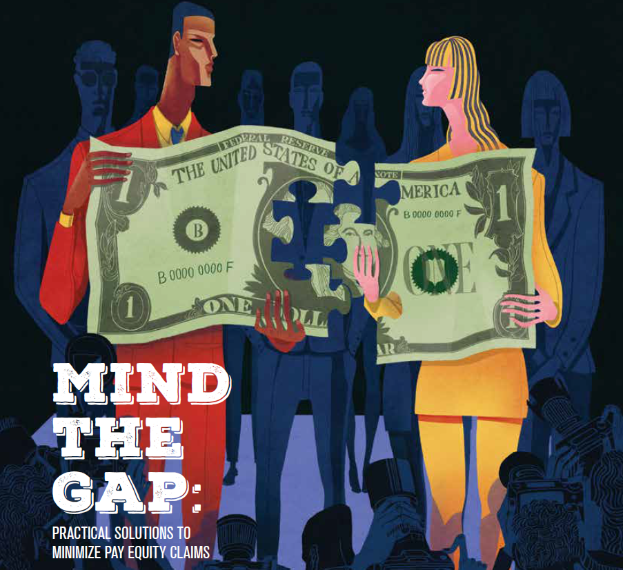 a man and a woman holding two pieces of a one dollar bill. the woman's piece is smaller.