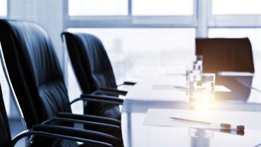 Office table with office chairs