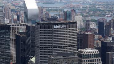 Skyline of downtown Manhattan