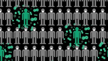 infected individuals spread germs