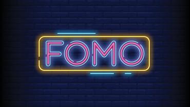 FOMO neon lights