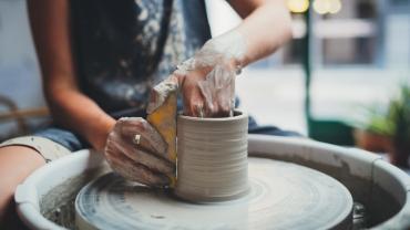 pottery making