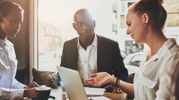 lawyers discussing legal operations