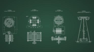 schematic of part of Tesla -- or pretending to be -- that could be from its patent  records