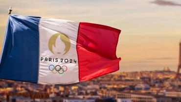 Paris 2024 Olympic Games flag