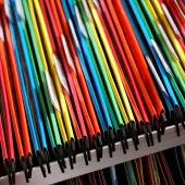 colorful files