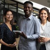 Group of legal professionals