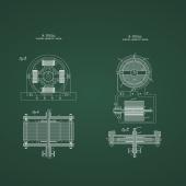 schematic of part of Tesla -- or pretending to be -- that could be from its patent  records