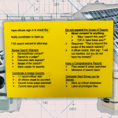 Responding to Search Warrants