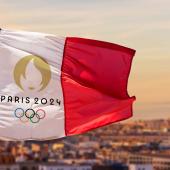 Paris 2024 Olympic Games flag